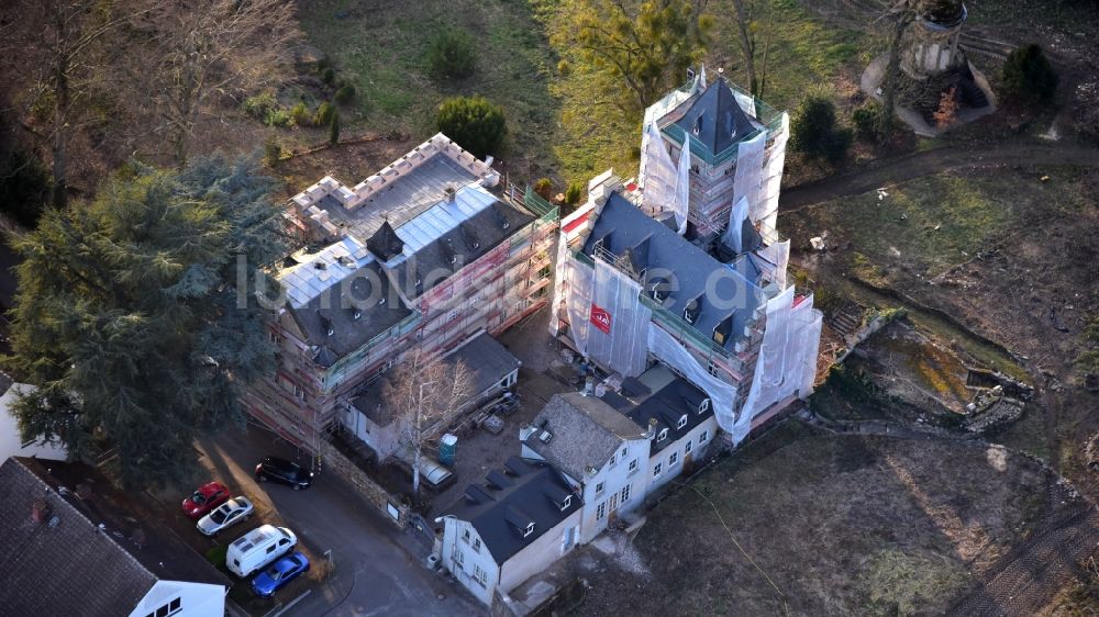 Luftaufnahme Bad Honnef - Villa Schaaffhausen in Rommersdorf im Bundesland Nordrhein-Westfalen, Deutschland
