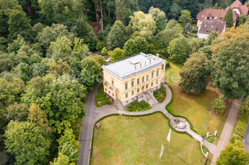 Eberswalde aus der Vogelperspektive: Villa Standesamt Märchenvilla in Eberswalde im Bundesland Brandenburg, Deutschland