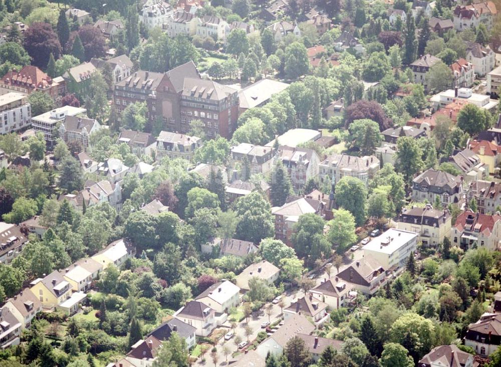Luftaufnahme Bad Godesberg / Bonn - Villensiedlung Bonn