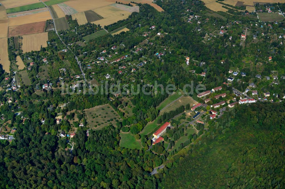 Luftbild Steinbachtal - Von Wald umgebene Ortsansicht in Steinbachtal im Bundesland Bayern, Deutschland