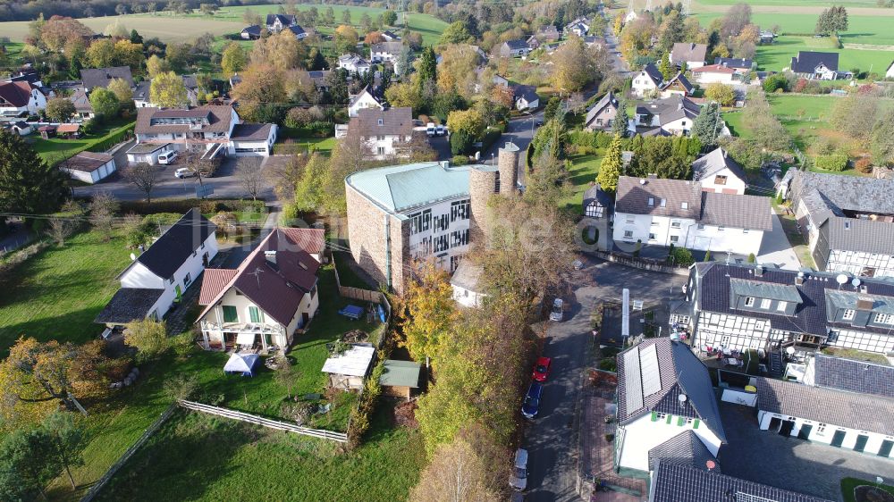 Hennef (Sieg) aus der Vogelperspektive: Wallfahrtskirche in Hennef-Süchterscheid im Bundesland Nordrhein-Westfalen, Deutschland
