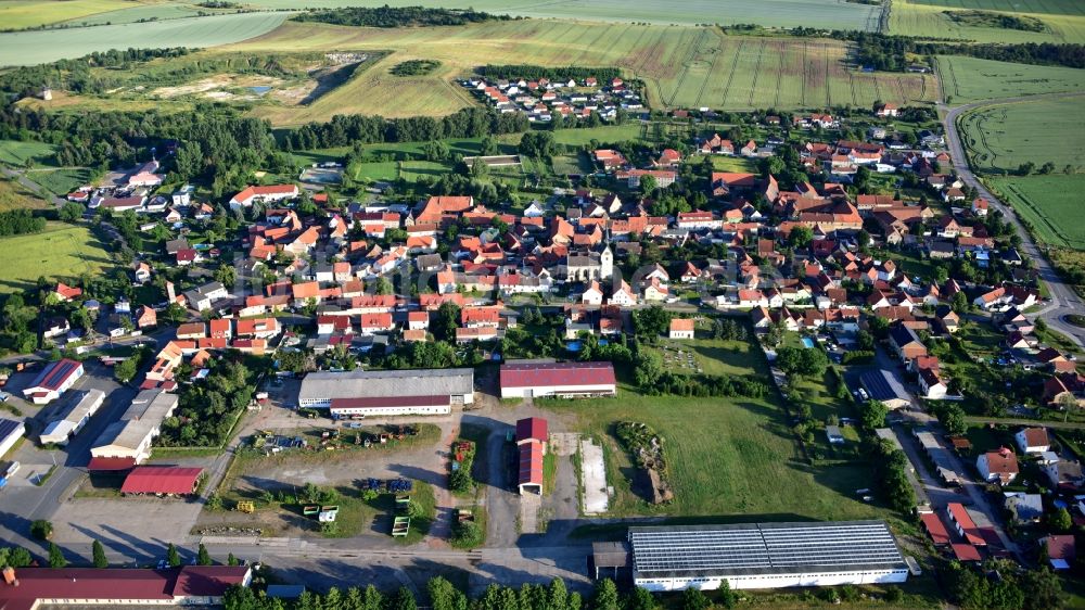 Luftbild Thale - Warnstedt im Bundesland Sachsen-Anhalt, Deutschland