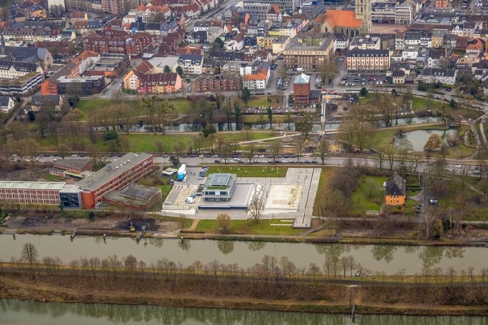 Luftbild Hamm - Wassersportzentrum in Hamm im Bundesland Nordrhein-Westfalen, Deutschland