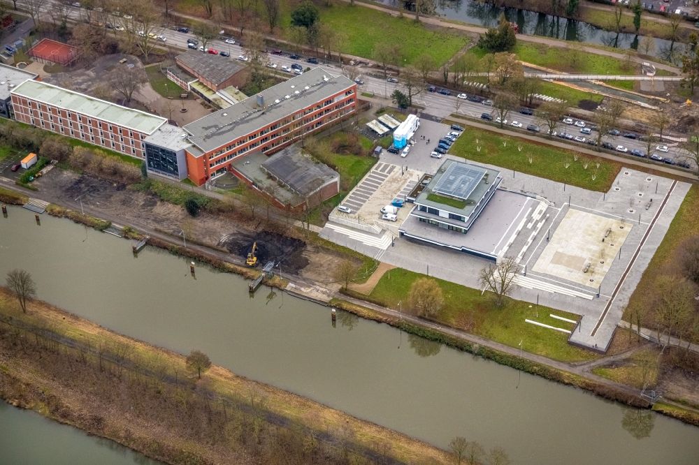 Hamm von oben - Wassersportzentrum in Hamm im Bundesland Nordrhein-Westfalen, Deutschland