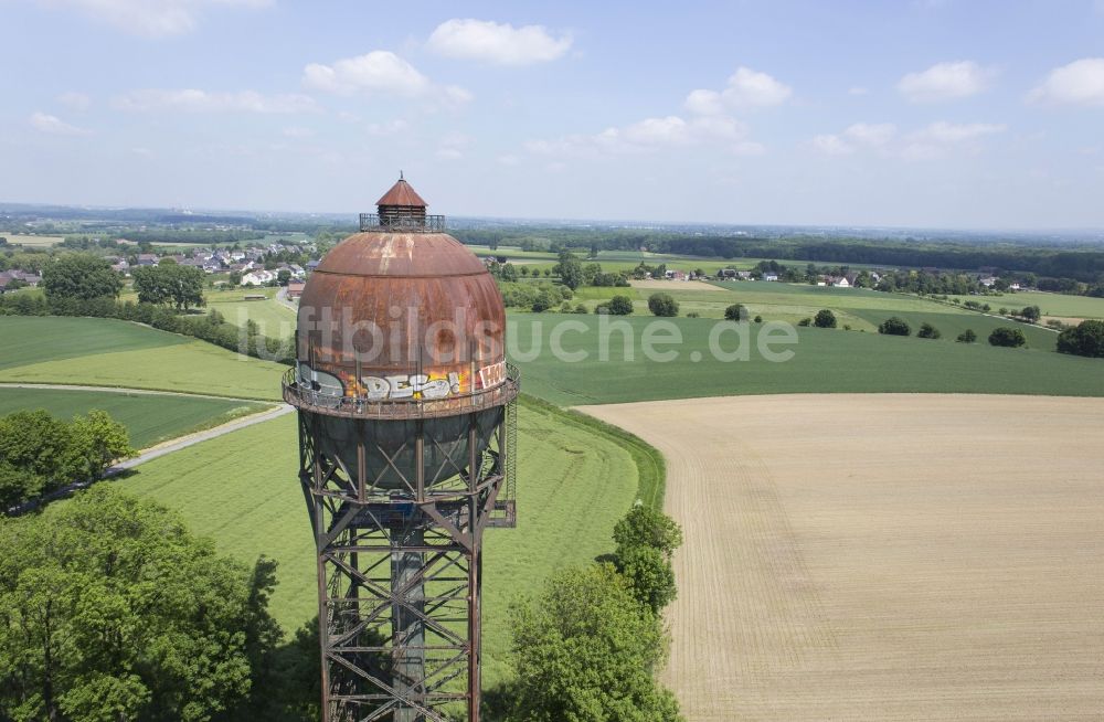Luftbild Dortmund - Wasserturm Lanstroper Ei in Dortmund im Bundesland Nordrhein-Westfalen NRW