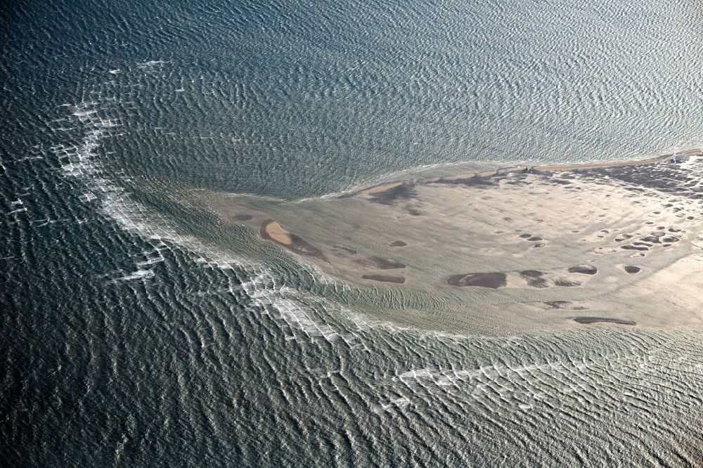 Luftaufnahme Buren - Wattenmeer der Nordsee- Küste in Buren in Friesland, Niederlande