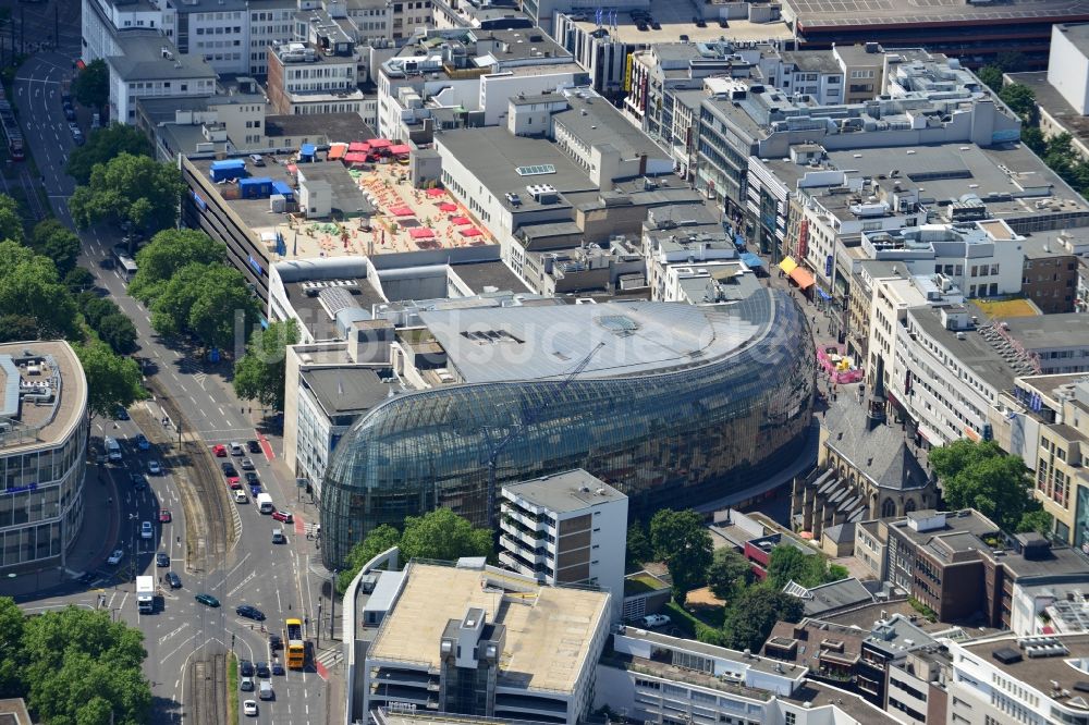 Köln von oben - Weltstadthaus Köln im Bundesland Nordrhein-Westfalen