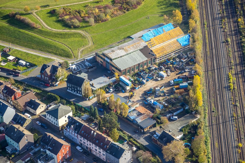 Luftaufnahme Bochum - Werksgelände der alten Fabrik der ELCO Maschinenbau GmbH in Bochum im Bundesland Nordrhein-Westfalen, Deutschland