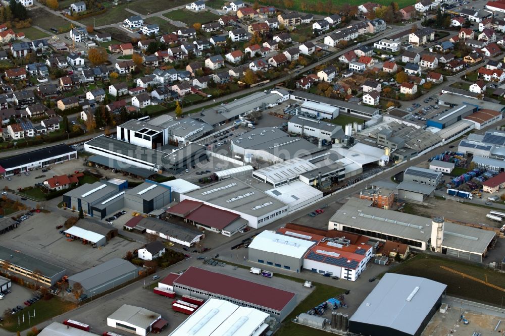 Luftbild Beilngries - Werksgelände der Aluminiumgießerei in Beilngries im Bundesland Bayern, Deutschland