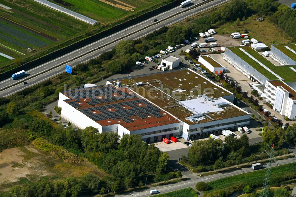 Luftbild Hamburg - Werksgelände der CW Bearing GmbH und der Marker oHG in Hamburg, Deutschland