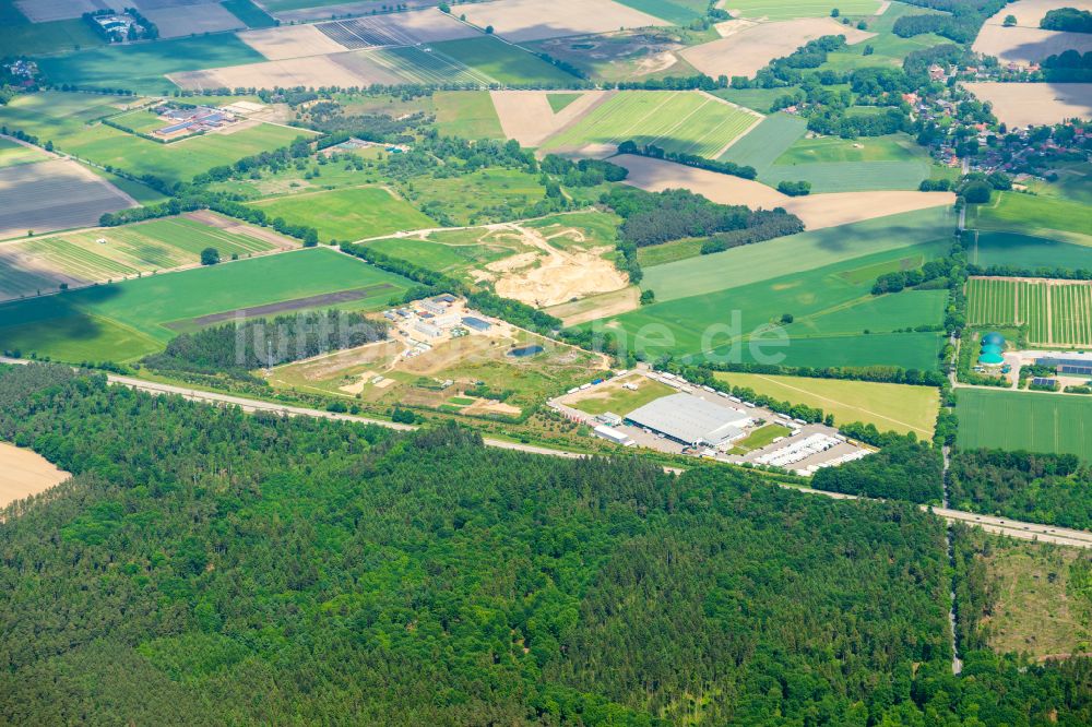 Luftbild Seevetal - Werksgelände der BEHR AG in Seevetal im Bundesland Niedersachsen, Deutschland