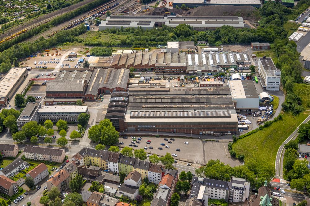 Luftbild Bochum - Werksgelände der Bochumer Eisenhütte GmbH & Co. KG in Bochum im Bundesland Nordrhein-Westfalen, Deutschland