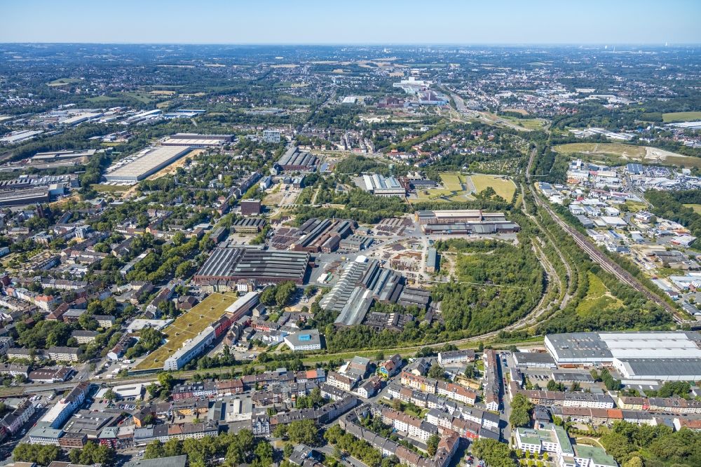 Luftbild Bochum - Werksgelände der Bochumer Verein Verkehrstechnik GmbH in Bochum im Bundesland Nordrhein-Westfalen, Deutschland