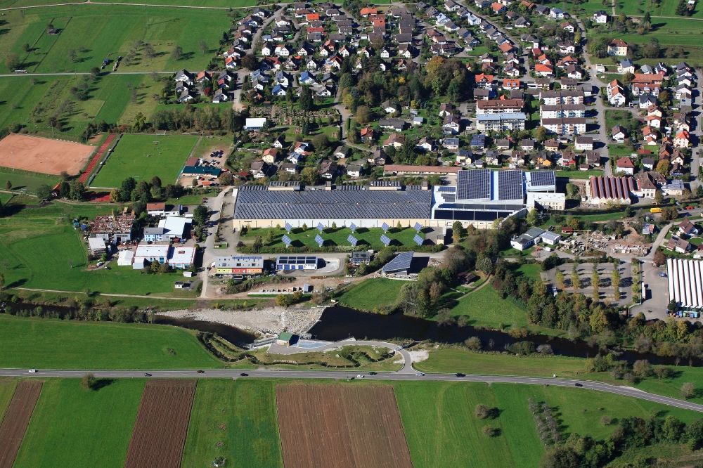Luftbild Hausen im Wiesental - Werksgelände der Brennet AG in Hausen im Wiesental im Bundesland Baden-Württemberg