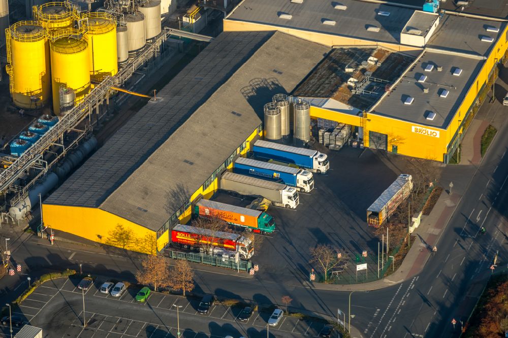 Luftaufnahme Hamm - Werksgelände der Brökelmann + Co., Ölmühle und Verwaltungs-GmbH in Hamm im Bundesland Nordrhein-Westfalen, Deutschland