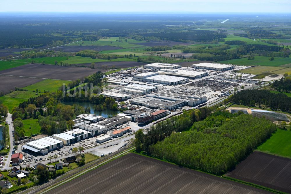 Luftbild Wittingen - Werksgelände der H. Butting GmbH & Co. KG im Ortsteil Knesebeck in Wittingen im Bundesland Niedersachsen, Deutschland