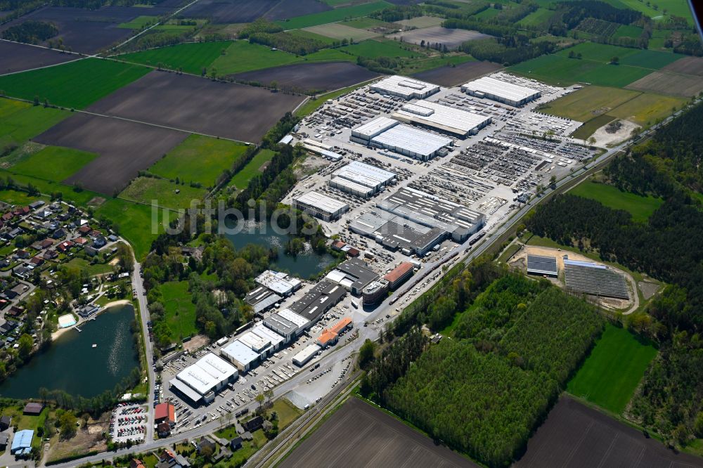 Luftbild Wittingen - Werksgelände der H. Butting GmbH & Co. KG im Ortsteil Knesebeck in Wittingen im Bundesland Niedersachsen, Deutschland