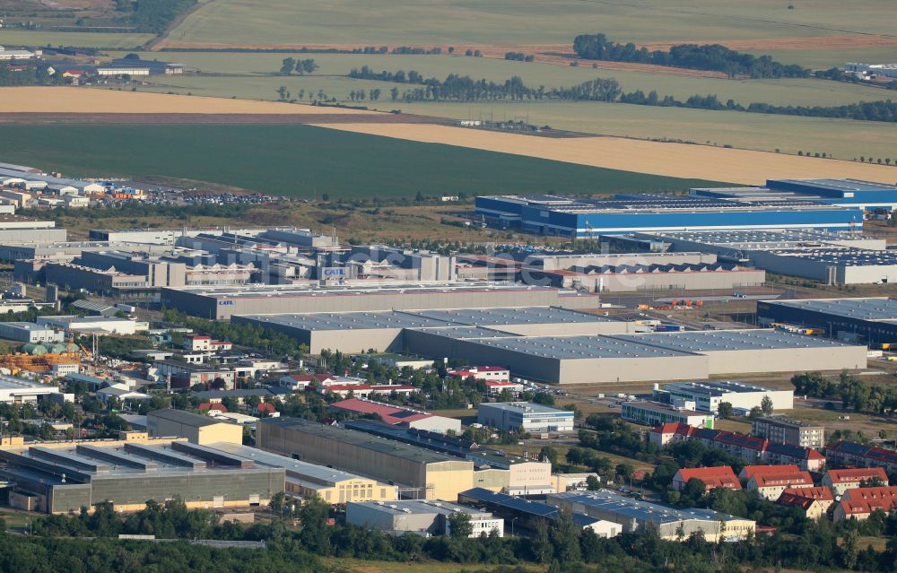 Luftbild Amt Wachsenburg - Werksgelände CATL in Arnstadt im Bundesland Thüringen, Deutschland