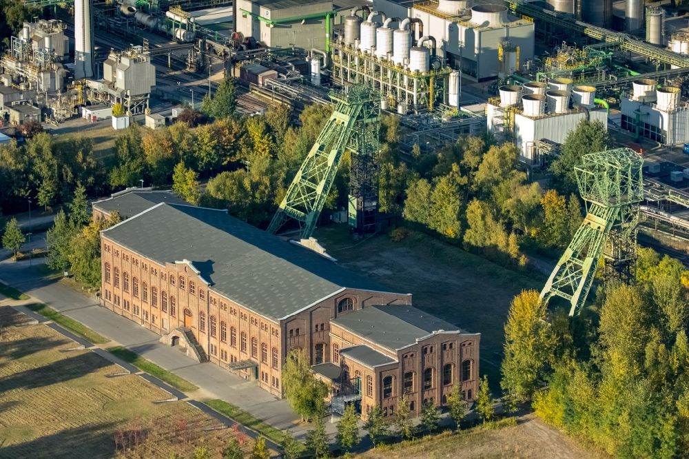 Luftbild Gladbeck - Werksgelände des Chemieproduzenten Ineos Phenol GmbH in Gladbeck im Bundesland Nordrhein-Westfalen