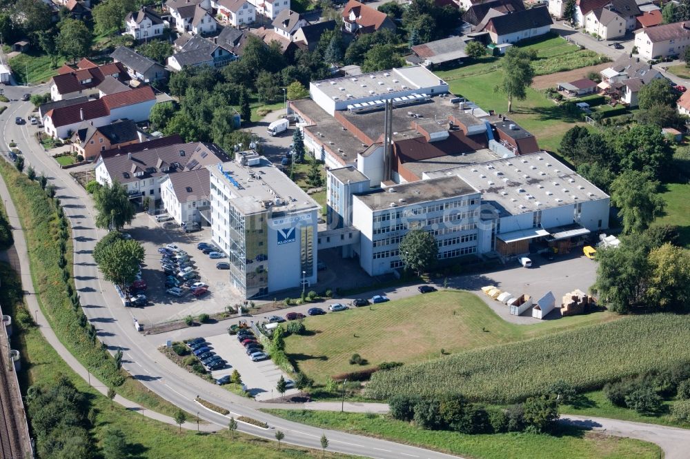 Luftbild Appenweier - Werksgelände des Chemieproduzenten Klocke Pharma-Service in Appenweier im Bundesland Baden-Württemberg