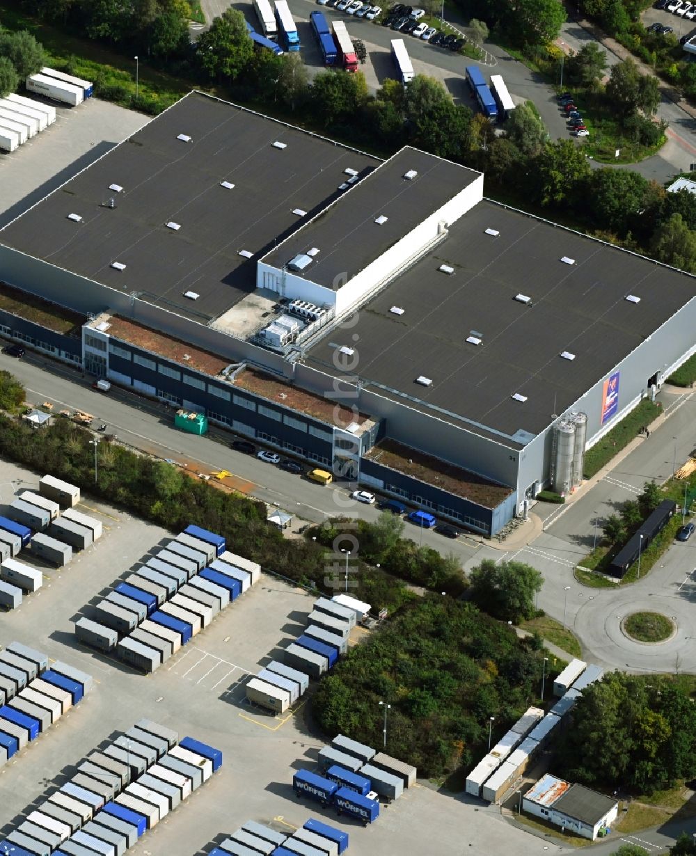 Luftbild Hamburg - Werksgelände der Daimler AG im Ortsteil Heimfeld in Hamburg, Deutschland