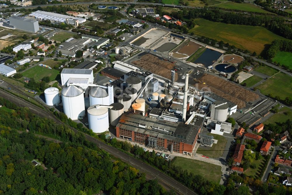 Luftbild Uelzen - Werksgelände der der Nordzucker AG in Uelzen im Bundesland Niedersachsen, Deutschland