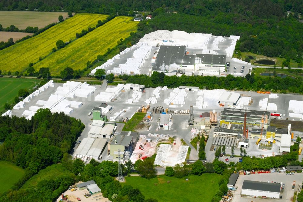 Luftbild Wittenborn - Werksgelände der H+H Deutschland GmbH in Wittenborn im Bundesland Schleswig-Holstein, Deutschland
