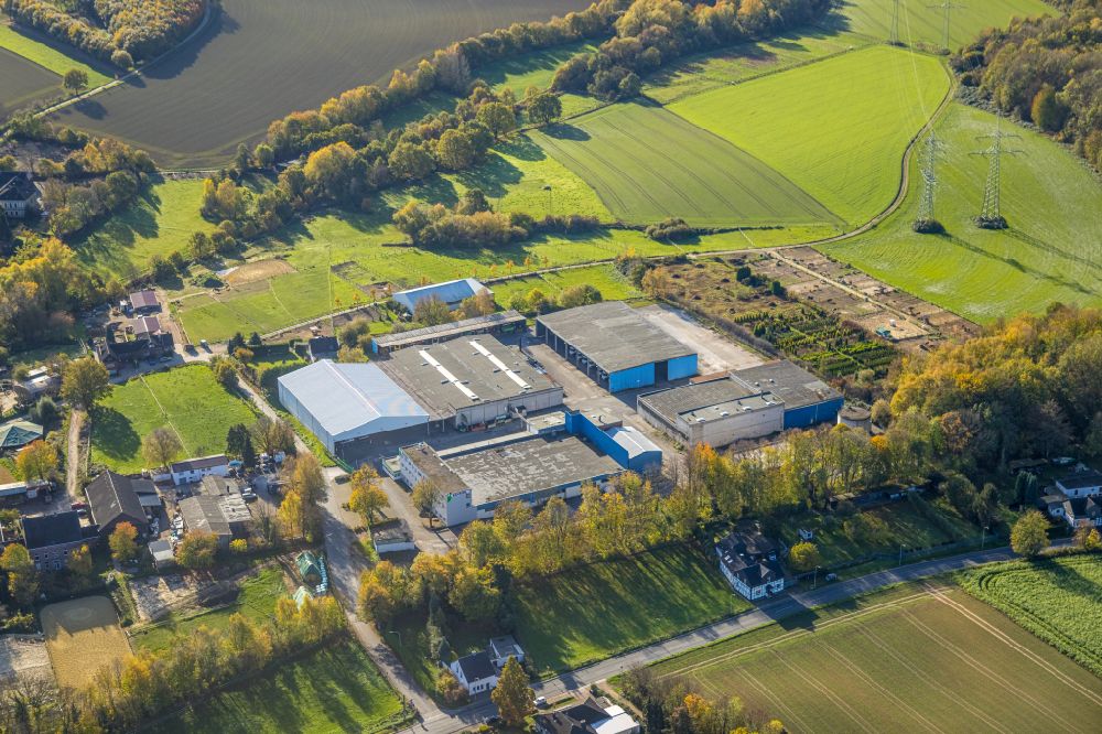 Luftbild Bochum - Werksgelände der ECOSOIL Nord-West GmbH in Bochum im Bundesland Nordrhein-Westfalen, Deutschland