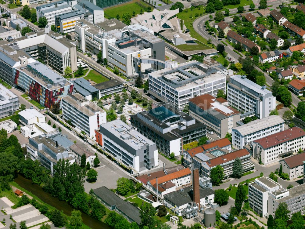 Luftbild Biberach an der Riß - Werksgelände der Firma Boehringer Ingelheim Pharma GmbH & Co. KG in Biberach an der Riß im Bundesland Baden-Württemberg, Deutschland