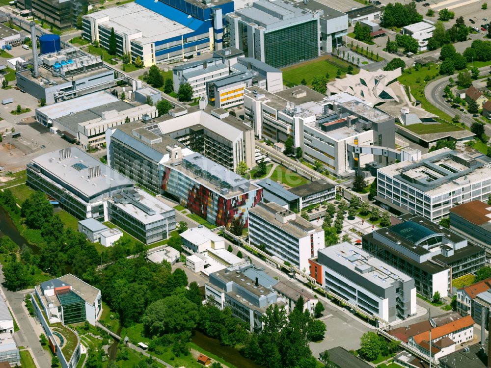 Biberach an der Riß von oben - Werksgelände der Firma Boehringer Ingelheim Pharma GmbH & Co. KG in Biberach an der Riß im Bundesland Baden-Württemberg, Deutschland