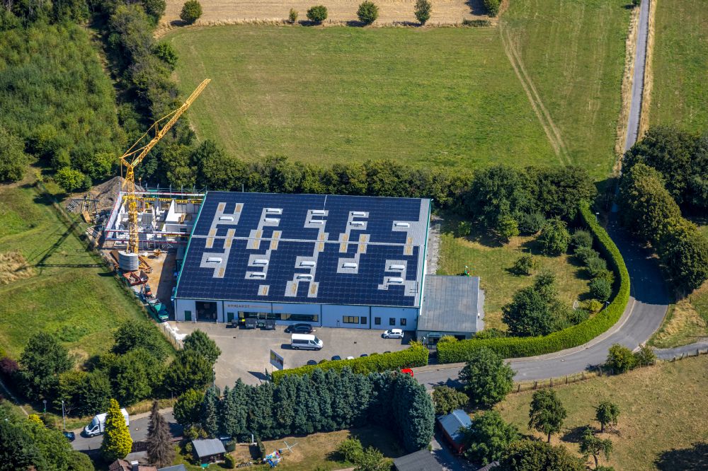 Luftaufnahme Sprockhövel - Werksgelände der Firma Hohgardt Gmbh & Co. KG in Sprockhövel im Bundesland Nordrhein-Westfalen, Deutschland