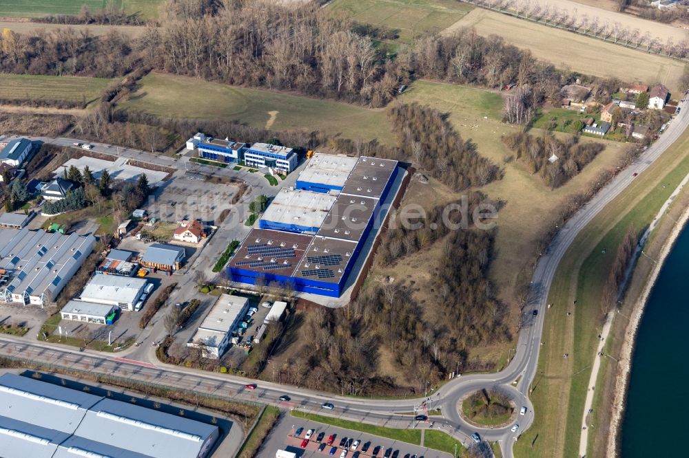 Luftbild Speyer - Werksgelände der Fohmann & Sachon GmbH & Co. KG in Speyer im Bundesland Rheinland-Pfalz, Deutschland