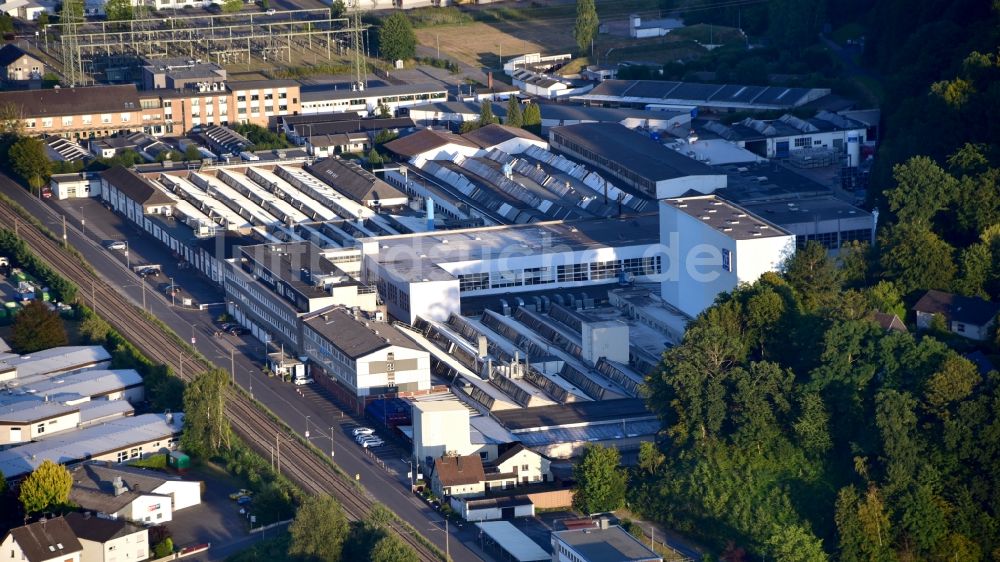 Eitorf aus der Vogelperspektive: Werksgelände der ZF Friedrichshafen AG in Eitorf im Bundesland Nordrhein-Westfalen, Deutschland