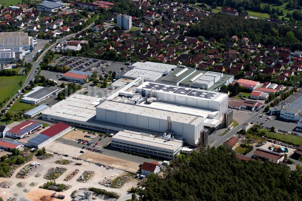 Dietenhofen von oben - Werksgelände der geobra Brandstätter Stiftung & Co. KG in Dietenhofen im Bundesland Bayern, Deutschland