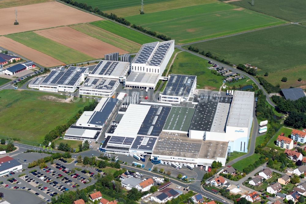 Luftaufnahme Dietenhofen - Werksgelände der geobra Brandstätter Stiftung & Co. KG in Dietenhofen im Bundesland Bayern, Deutschland