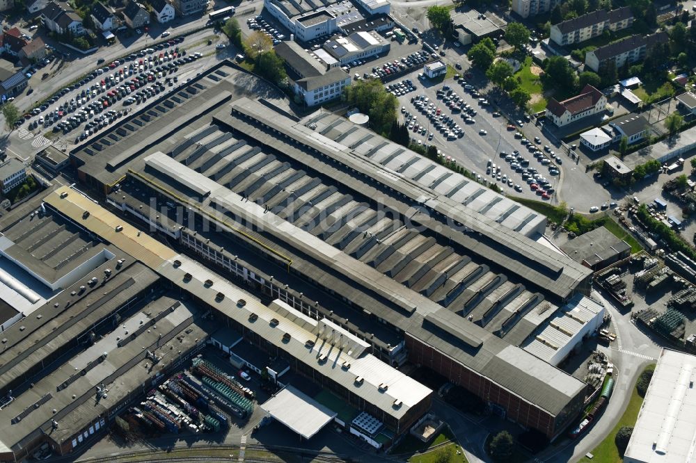 Luftbild Bielefeld - Werksgelände der Gestamp Umformtechnik GmbH in Bielefeld im Bundesland Nordrhein-Westfalen, Deutschland