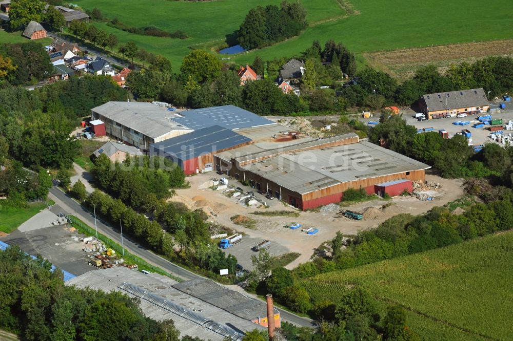 Luftaufnahme Buchhorst - Werksgelände der Gollnow GmbH in Buchhorst im Bundesland Schleswig-Holstein, Deutschland
