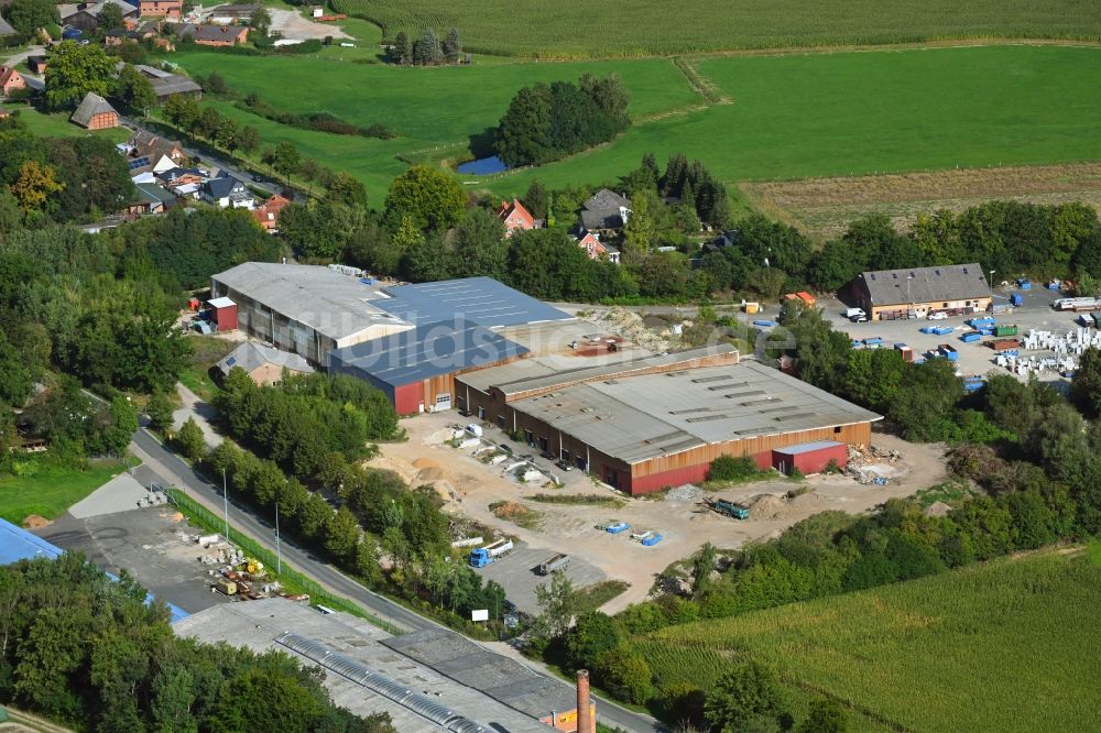 Buchhorst von oben - Werksgelände der Gollnow GmbH in Buchhorst im Bundesland Schleswig-Holstein, Deutschland