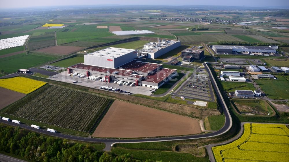 Grafschaft von oben - Werksgelände der Haribo GmbH in Grafschaft im Bundesland Rheinland-Pfalz, Deutschland