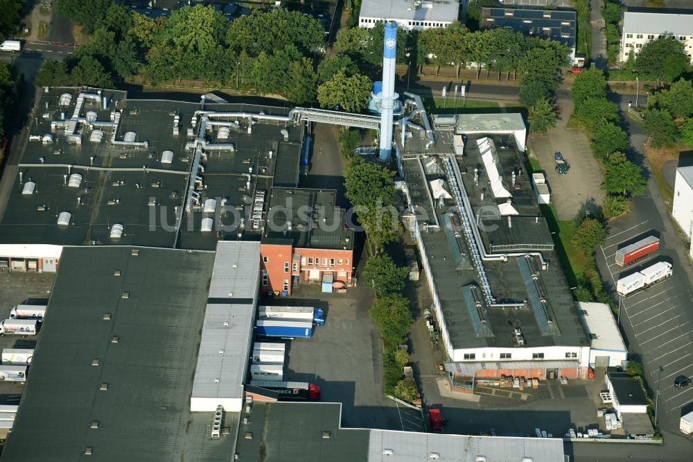 Luftaufnahme Schenefeld - Werksgelände der Hermes Schleifmittel GmbH & CO. KG im Industriegebiet am Osterbrooksweg in Schenefeld im Bundesland Schleswig-Holstein