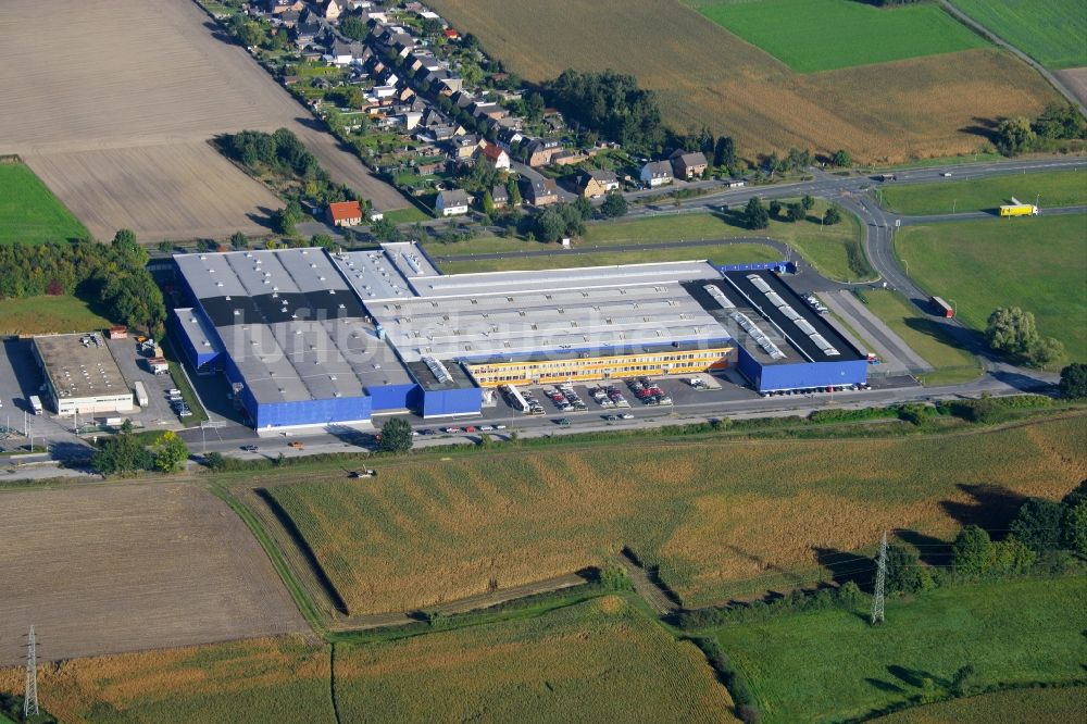 Luftbild Werne - Werksgelände der Hörmann KG in Werne im Bundesland Nordrhein-Westfalen, Deutschland