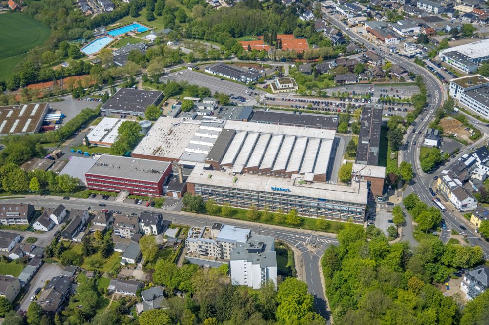 Luftbild Heiligenhaus - Werksgelände Kiekert AG in Heiligenhaus im Bundesland Nordrhein-Westfalen, Deutschland