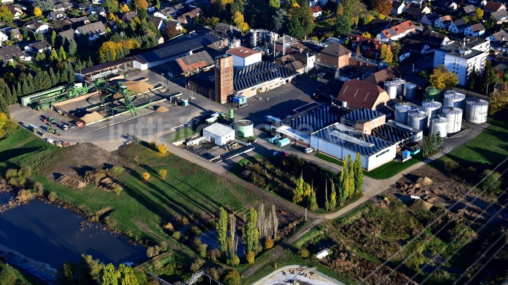 Luftbild Meckenheim - Werksgelände der Krautfabrik Josef Schmitz KG in Meckenheim im Bundesland Nordrhein-Westfalen, Deutschland