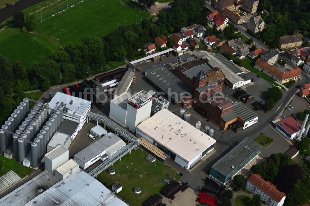 Luftbild Bad Köstritz - Werksgelände der Köstritzer Schwarzbierbrauerei in Bad Köstritz im Bundesland Thüringen