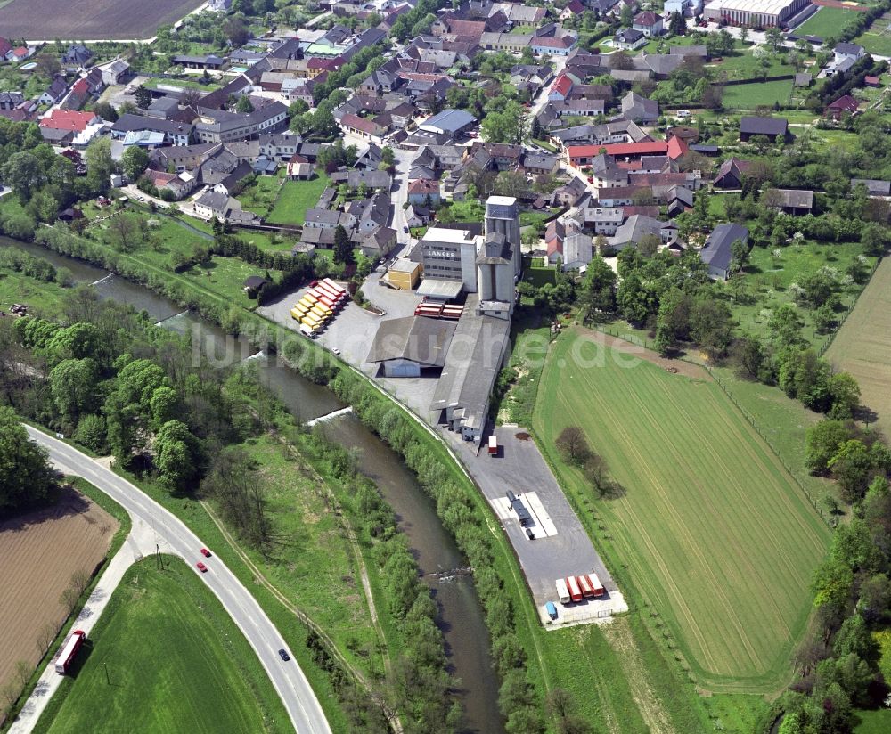 Ober-Grafendorf aus der Vogelperspektive: Werksgelände Langer Mühle in Ober-Grafendorf in Niederösterreich, Österreich