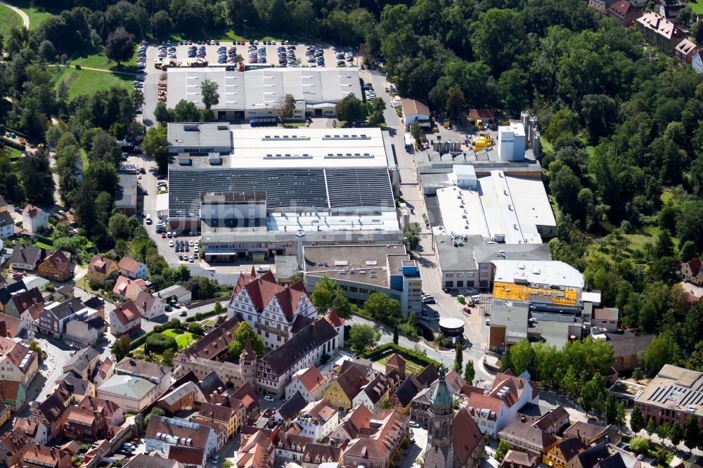 Luftaufnahme Roth - Werksgelände der LEONI AG Stieberstraße in Roth im Bundesland Bayern, Deutschland