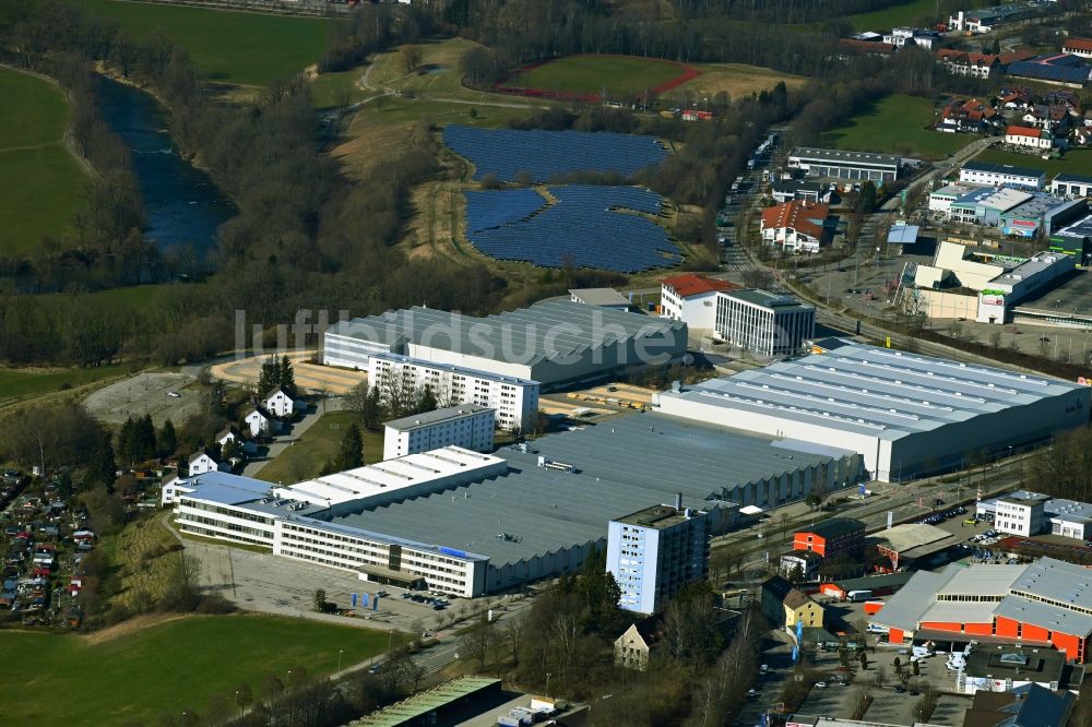 Kempten (Allgäu) aus der Vogelperspektive: Werksgelände Liebherr-Verzahntechnik GmbH in Kempten (Allgäu) im Bundesland Bayern, Deutschland
