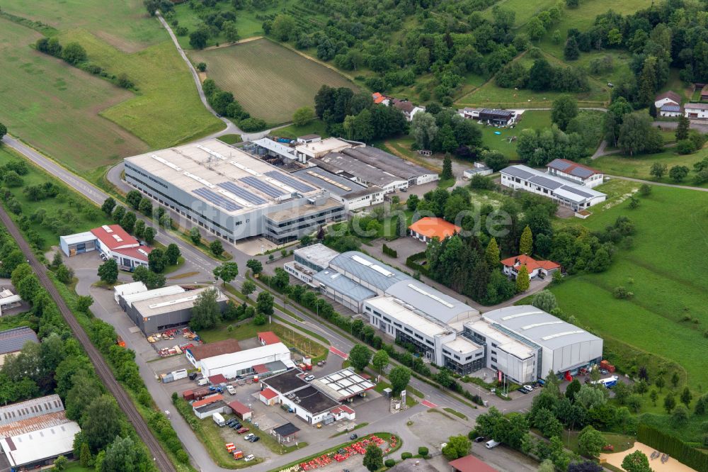 Luftaufnahme Bermatingen - Werksgelände der Maschinenfabrik Bermatingen GmbH & Co. KG in Bermatingen im Bundesland Baden-Württemberg, Deutschland