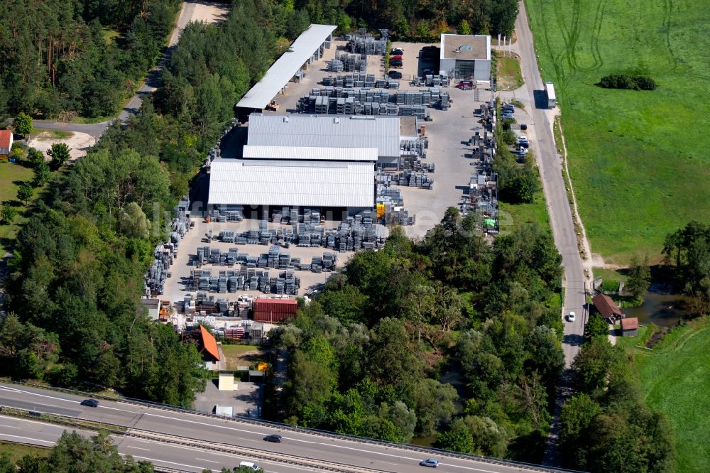 Luftaufnahme Roth - Werksgelände der NÜSSLI Gruppe am Rothgrund in Roth im Bundesland Bayern, Deutschland