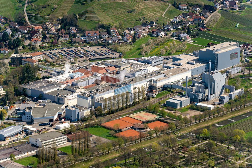 Luftbild Oberkirch - Werksgelände der Papierfabrik August Koehler SE in Oberkirch im Bundesland Baden-Württemberg, Deutschland